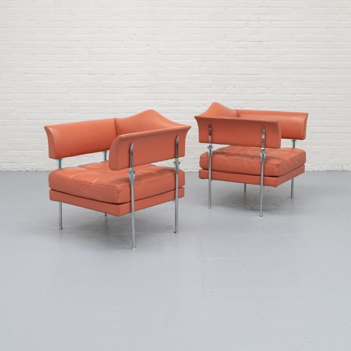 Set van 2 Hydra Sirius Fauteuils Poltrona Frau 