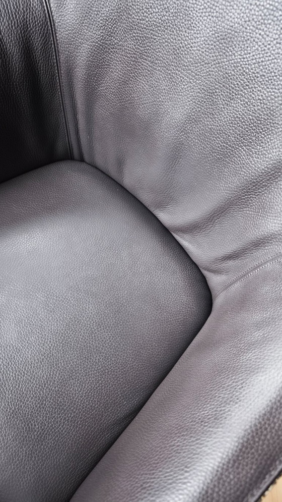 Sedia di design Leolux Mara – Pelle Senso „Chocolat“ – Christian Werner – Sedie da pranzo, Leather, Metal (photo 3 of 7)