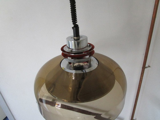 Image 1 of Mid - Century Space Age pendant lamp by Herda