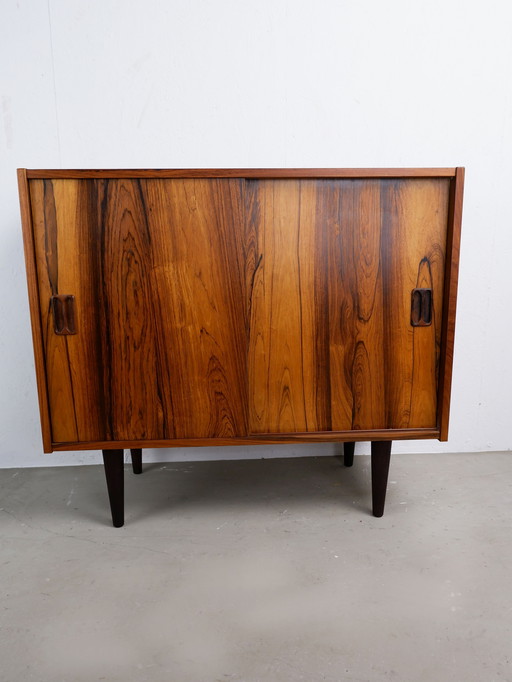 Danish Sliding Door Cabinet, 1960s