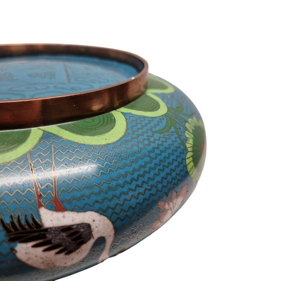 Image 1 of Ciotola cloisonné unica dei primi del XX secolo