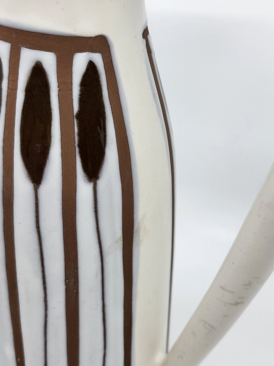 Image 1 of Jarra de cerámica Roger Capron "Fer de Lance", Francia, década de 1950