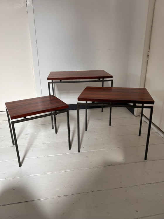 3 Mooie Bijzettafels – Pastoe, Metal, Wood (photo 2 of 6)