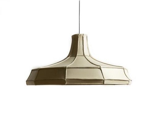 Leather Lampshade by  Pepe Heykoop, Leather Light