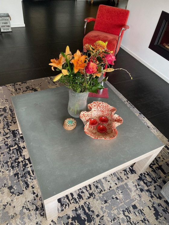 Image 1 of Esstisch 210x100 und Couchtisch 100x100 mit Zinkplatte