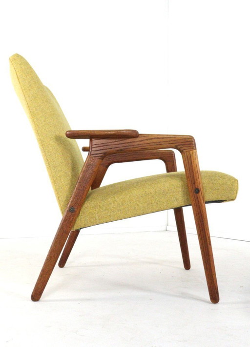 Pastoe Ruster door Yngve Ekstrom fauteuil vintage gestoffeerd