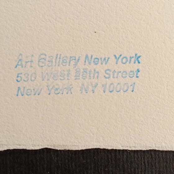 Image 1 of 1980s Andy Warhol "Mickey Mouse" - Limited edition Lithograph. Leo Castelli - New York - Numbered in Pencil.