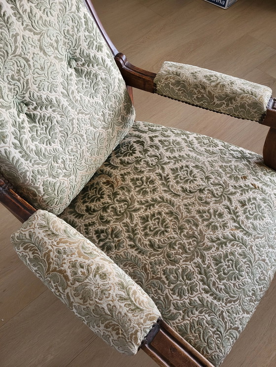 Image 1 of Beautiful antique chair in Louis XV style.