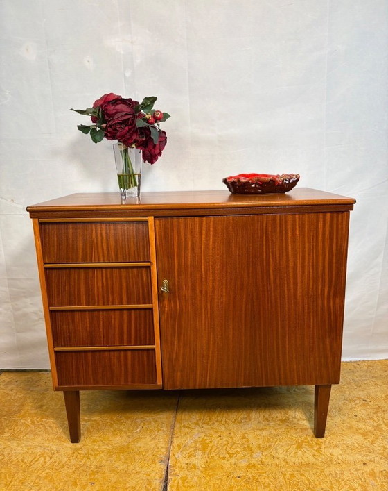 Image 1 of Mid Century Retro Teak Small Sideboard Circa 1960 Danish Design Scandinavian influence   A stylish mid century modern teak small