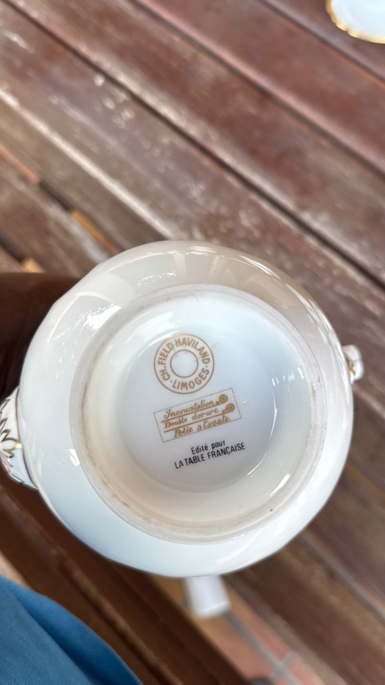 Grand Service De Table Et Café cap. Campo Haviland Limoges D'Or – Ch. Field Haviland, Stoviglie, Porcelain (photo 5 of 11)