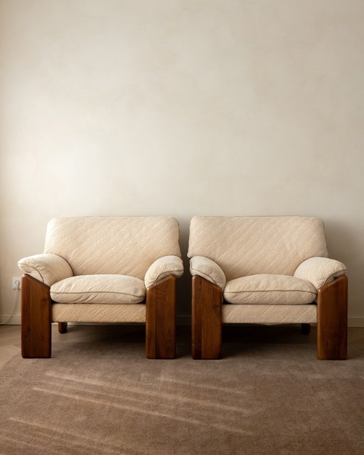 Fauteuils Sapporo de Mario Marenco pour Mobil Girgi, années 1970