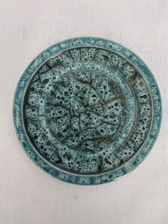 Image 1 of Keramische borden en kommen met monogram.