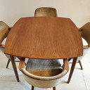 Vintage extendable dining table