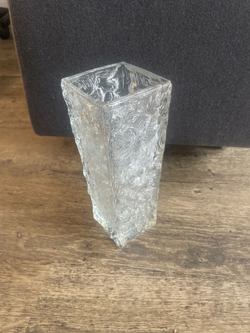 Lobochovice Glasvase, von Frantisek Peceny für Sklo Union, Tschechische Republik 1964