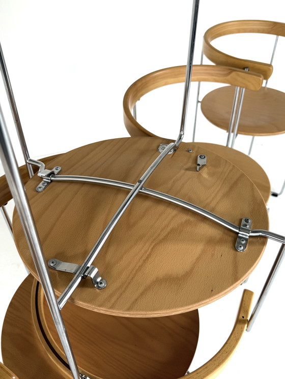 Image 1 of 6x Silla plegable de diseño 'Soley', Kusch & Co '80