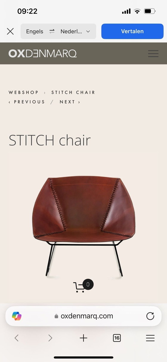 Image 1 of Lounge stoel, Ox Denmarq