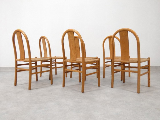 Thalia chairs by Annig Sarian for T70, Dining chairs, Paper, Brown (photo 9 of 19)