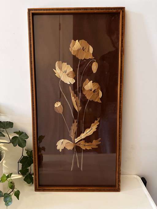 Wall decoration retro 70s