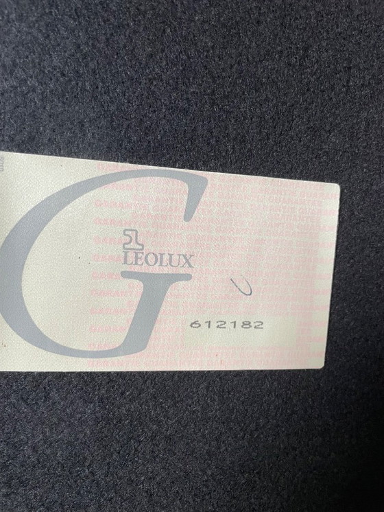 Image 1 of Leolux Trias table with 4 Cimaronne chairs