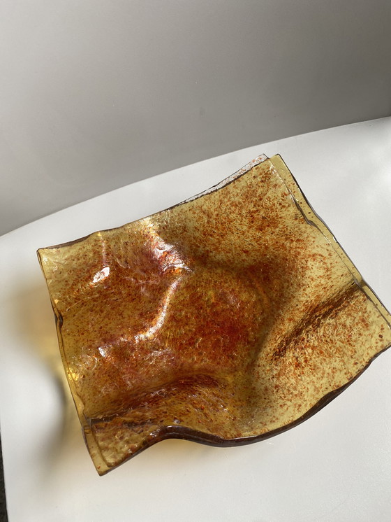 Image 1 of Piatto vintage a doppio strato o delle dimensioni di un fazzoletto