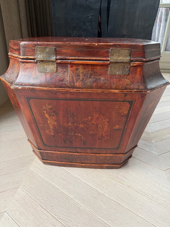 Image 1 of Auténtico cofre nupcial chino, antiguo.