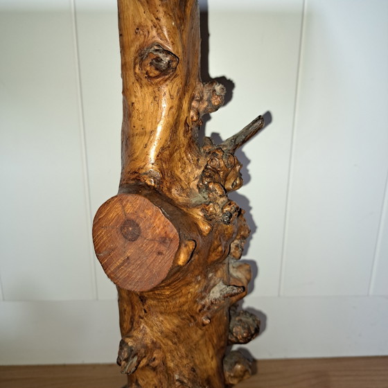 Image 1 of Brutalistische bijzettafel wijnranken vintage