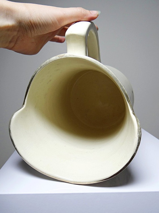 Image 1 of Large antique earthenware wash jug from Hamage Moulin des Loups