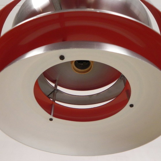 Vintage aluminum Pendant lamp Lakro Amstelveen, 1960s – Aluminium (photo 7 of 15)