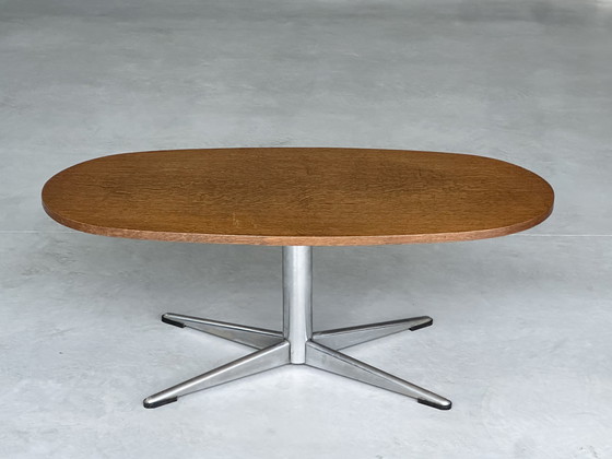Image 1 of Scandinavische coffeetable, ovaal 1960s
