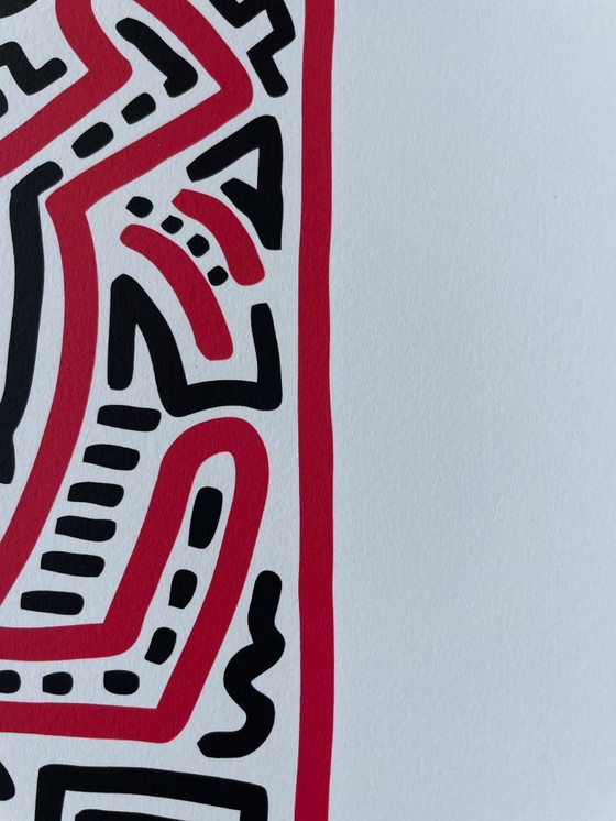 Image 1 of Keith Haring after (1958-1990), Fun Gallery Exibition, 1983, copyright Keith Haring Foundation, Licensed by Artestar New York.