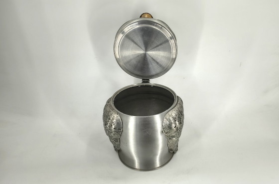 Image 1 of Owl shaped ice bucket Made In Italy 1960s