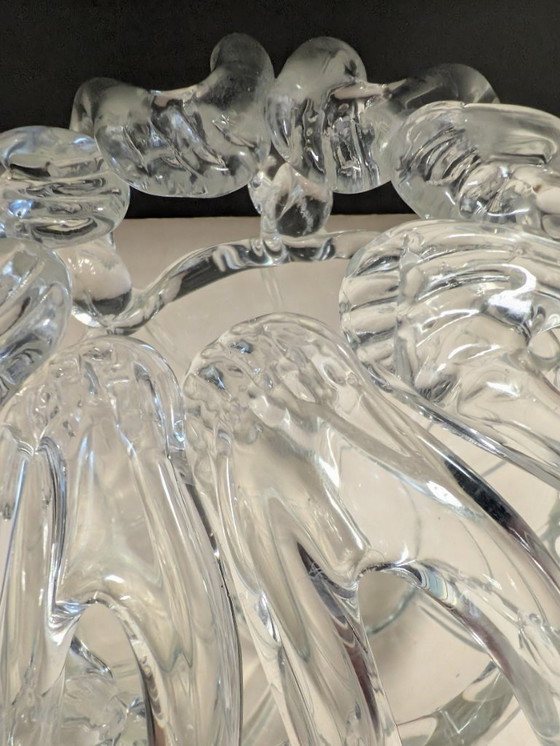 Image 1 of Antique hand-blown flower vase, flower holder, bridal crown - 1890