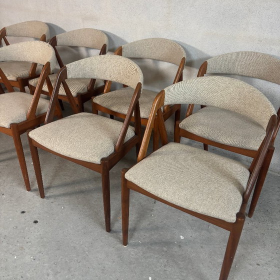 Image 1 of Juego de 8 sillas de comedor modelo 31 — Kai Kristiansen, Dinamarca, década de 1960