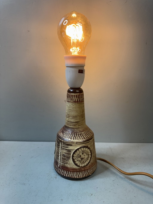 Vintage Danish ceramic table lamp – tafellampen (photo 2 of 7)