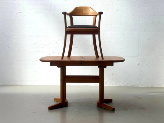 Danish vintage armchairs by Rainer Daumiller for Design + Handwerk – Side chairs, Wood (photo 9 of 15)