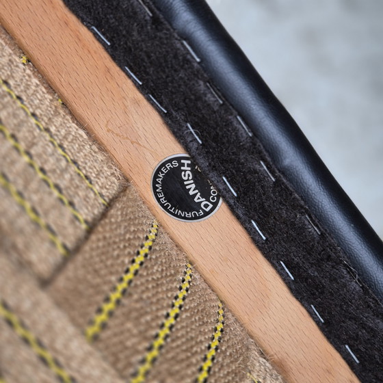 Image 1 of 4x Niels Møller modèle 77 vintage 50s chaise de salle à manger en teck