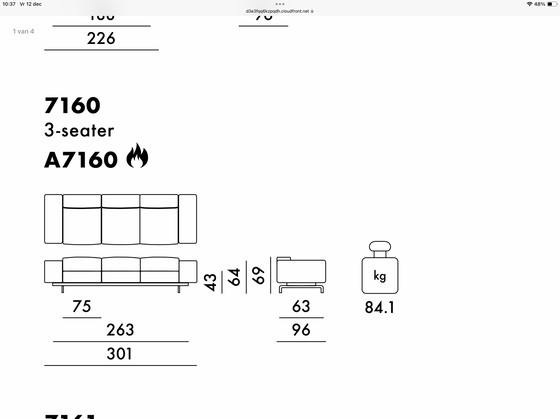 Image 1 of Kartell: LARGO DRIEZITTER GUBBIO van Piero Lissoni