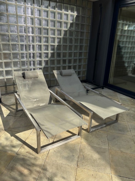 Image 1 of 2 chaises longues Royal Botania ninix