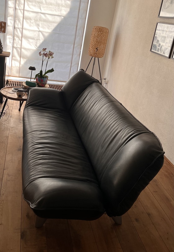 Image 1 of Banque Leolux noire Tango, 2,5 Zita