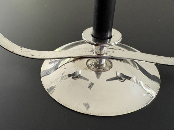 Image 1 of Vintage 1960s silver-plated candlestick, brand Sola