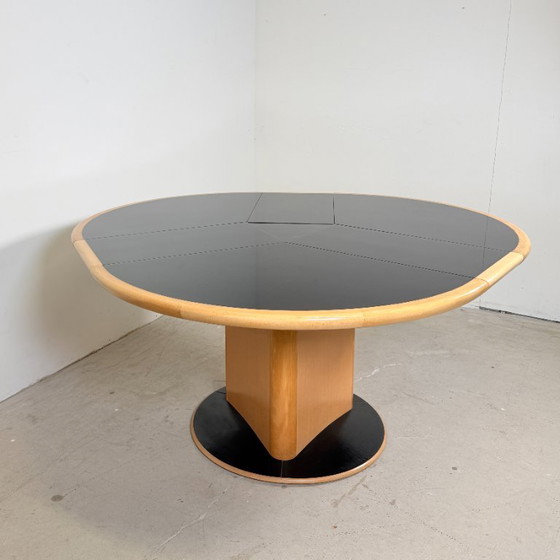 Skovby DC06B - Piano Black - Postmodern / Japandi – Tables de salle à manger, Bois (photo 7 of 16)