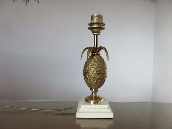 Image 1 of Pineapple" Brass Lamp