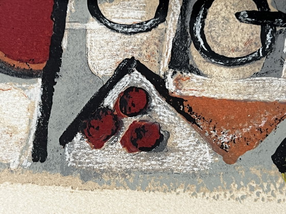 Image 1 of CORNEILLE (1922-2010) Abril en París 4 (1987) Serigrafía