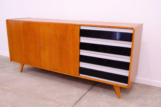 Image 1 of Mid Century U-460 sideboard by Jiri Jiroutek for Interi‚r Praha, Czechoslovakia
