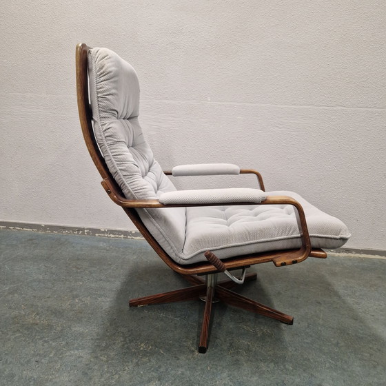 Image 1 of Vintage Verstelbare Deense Fauteuil