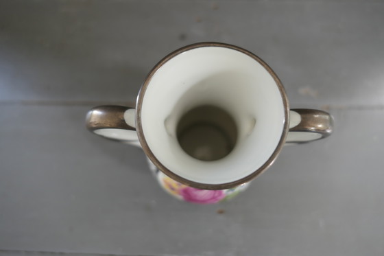 Image 1 of Vintage Bohemia Patent Vase Porcelain