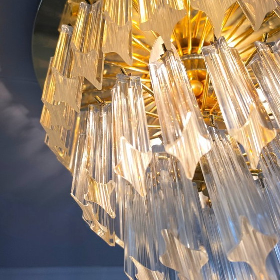 Image 1 of Venini ceiling light, 60s, large model, mid-century