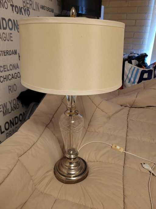 Table lamp – tafellampen, Glass, Metal