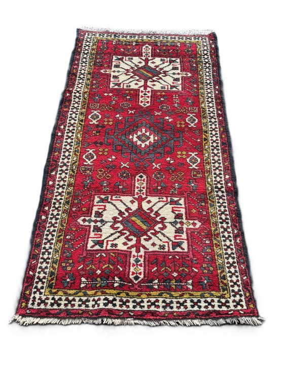 Image 1 of Handgeknüpfter antiker persischer Teppich