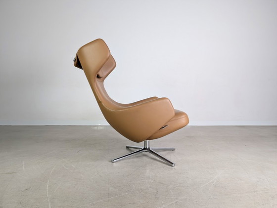 Image 1 of Sillón original Vitra Grand Repos Antonio Citterio cuero coñac